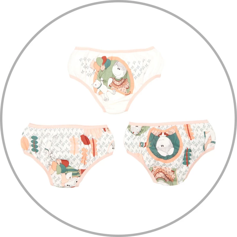 Kit Calcinha Feminino Baby