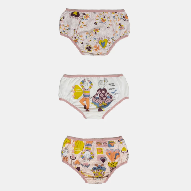 Kit Calcinha Feminino Baby