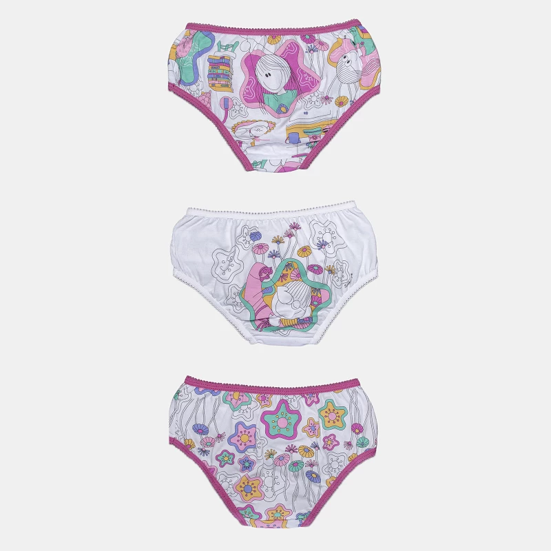 Kit Calcinha Feminino Baby