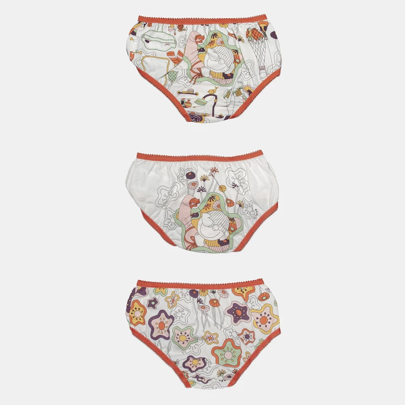 Kit Calcinha Feminino Baby