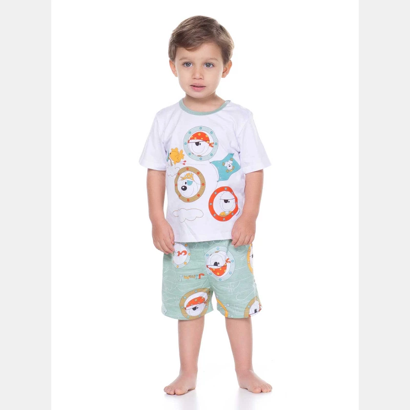 PIJAMA MANGA CURTA E SHORT
