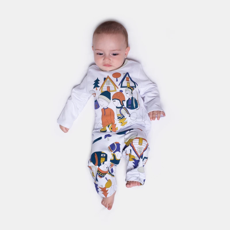 Pijama Manga Longa e Calça