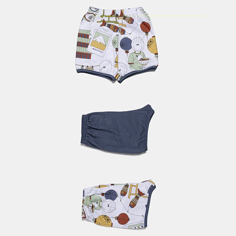 Kit Mijão Masculino Bebê Curto