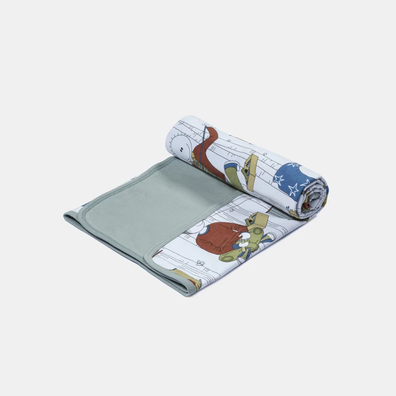 Manta Masculina Bebe Estampada