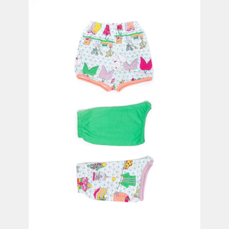 Sonhart Pijamas | Kit mijão curto Bebê Menina Estampado