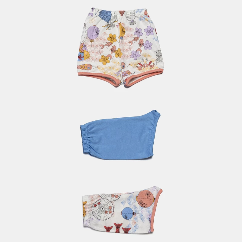Kit Mijão Feminino Bebê Curto