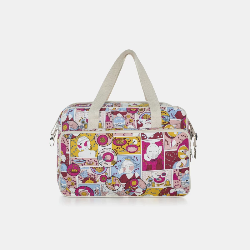 Bolsa Feminina Bebe Estampada Viagem