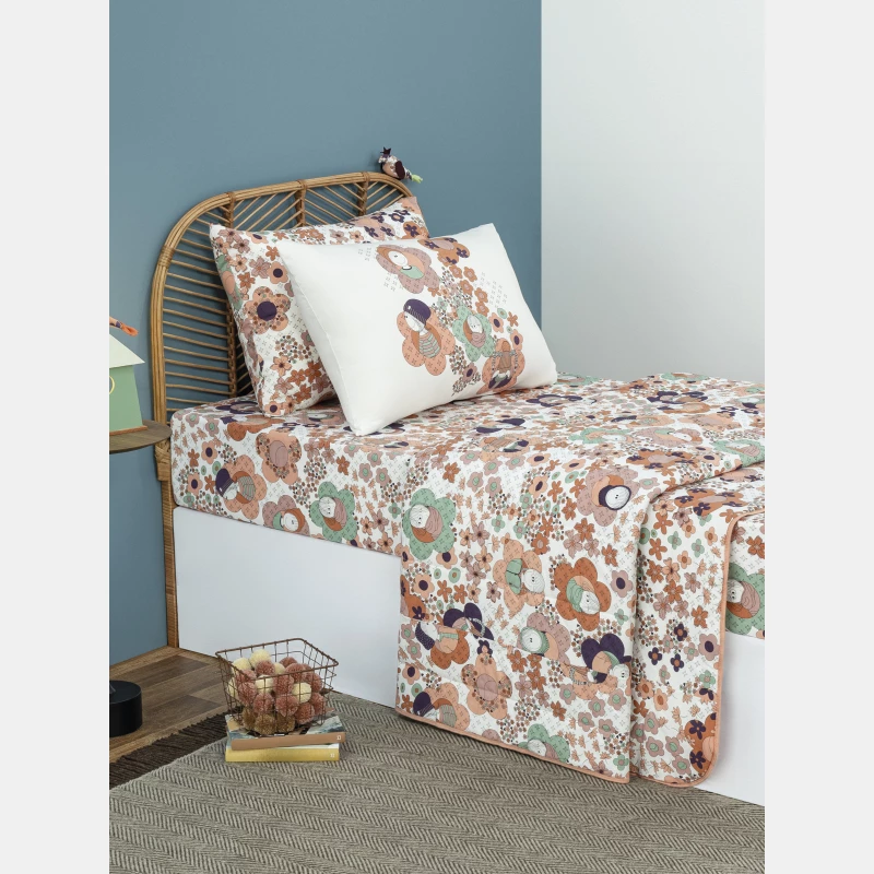 Lençol Elástico com Fronhas Queen Feminino