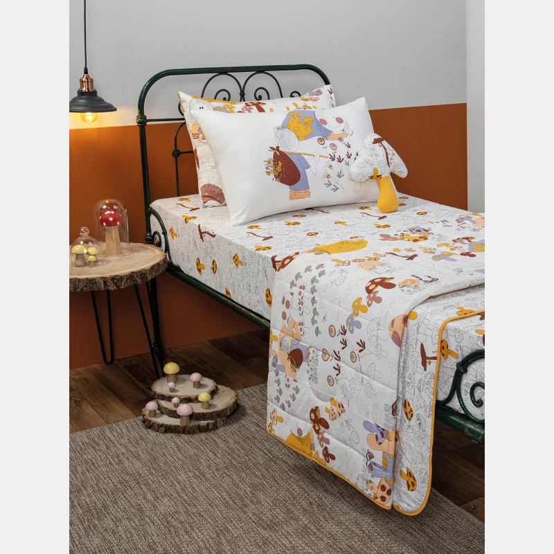 Lençol Elástico com Fronhas Casal