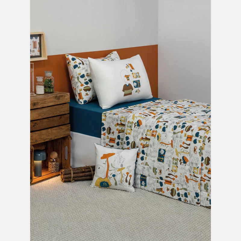 Jogo de lençol solteiro     