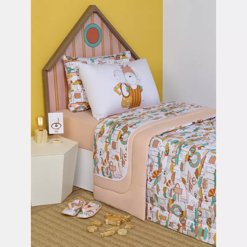 Edredom Solteiro Feminino