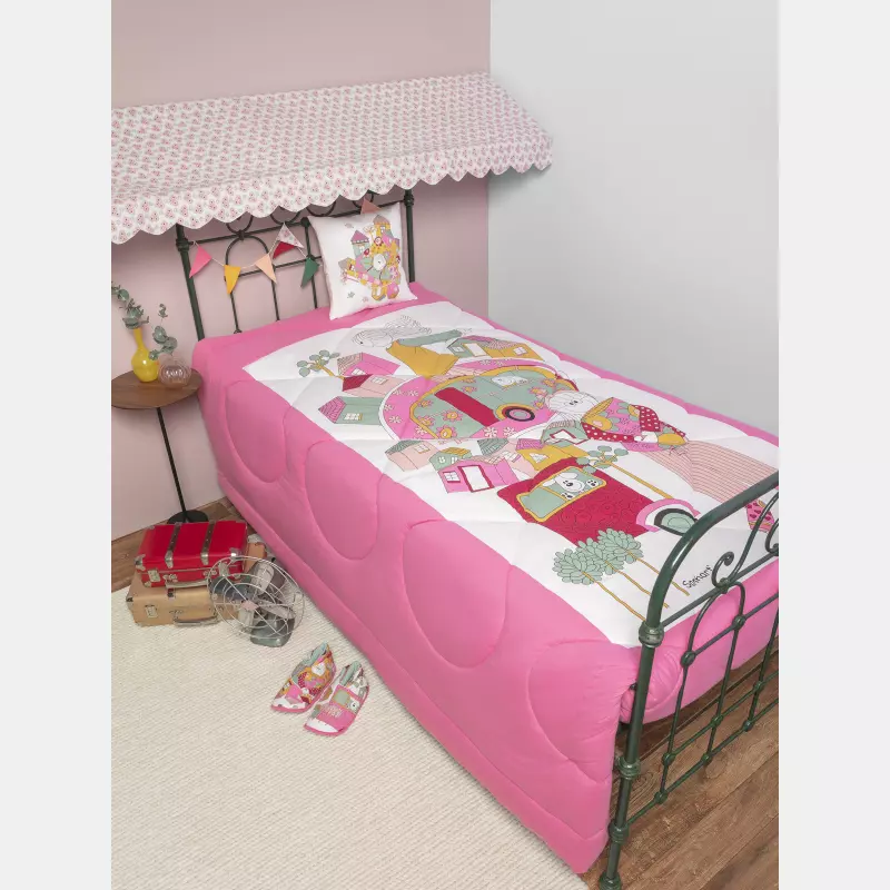 Edredom Solteiro Feminino