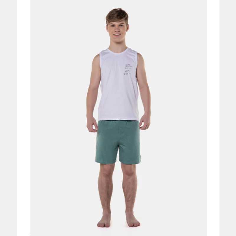 Pijama regata machão e short
