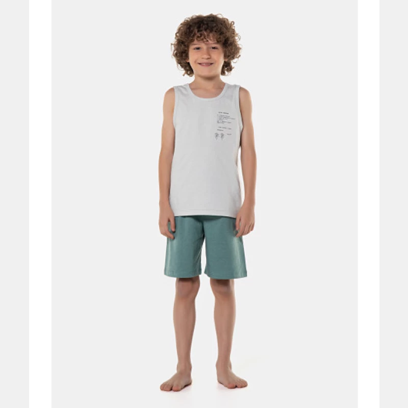 Pijama regata e bermuda      