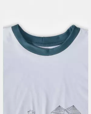 Pijama Masculino Kids Manga Longa e Calça