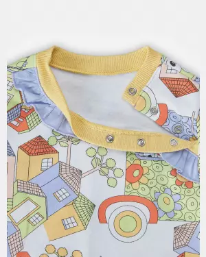 Macacão Feminino Baby Manga Longa