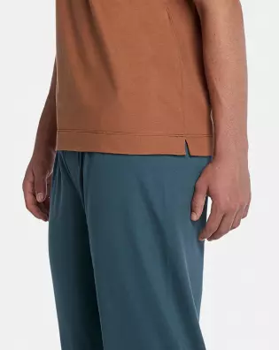 Pijama Masculino Adulto Manga Curta e Calça