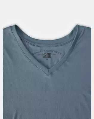 Pijama Masculino Adulto Manga Longa Decote V e Calça Listrada