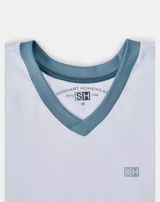 Pijama Masculino Adulto Manga Longa Decote V e Calça Moletinho