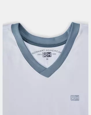 Pijama Masculino Adulto Manga Longa Decote V e Calça Moletinho