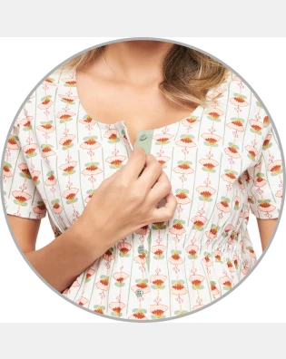 Homewear gestante manga curta e corsário          