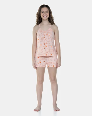 Pijama Alça e Short