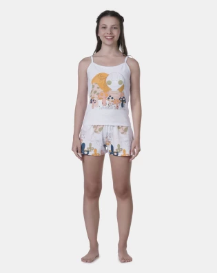Pijama alça e short  
