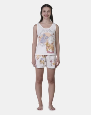 Pijama regata e short 