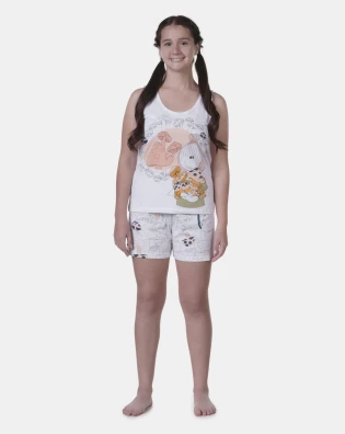 Pijama regata e short    
