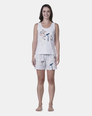 Pijama regata e short
