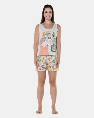 Pijama regata e short