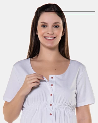 Homewear gestante manga curta e short