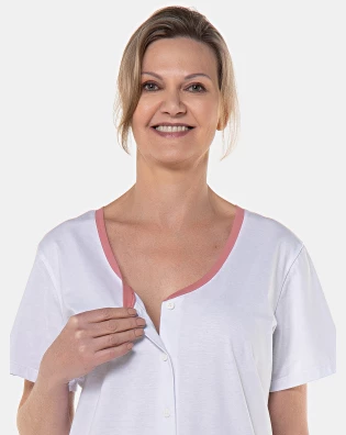 Homewear clássico manga curta e corsário   