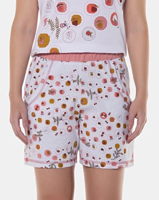 Conjunto Pijama Regata e Short com Bolsos