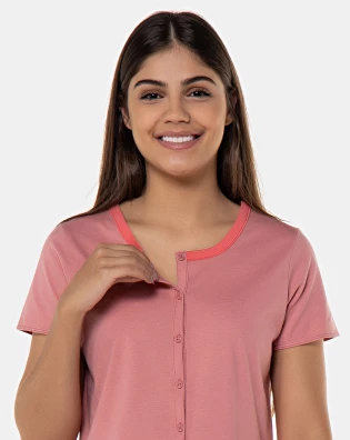 Homewear manga curta e corsário