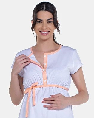 Pijama Para Gestante Curto Sonhart