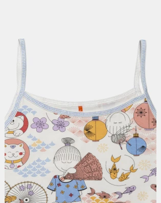Pijama Feminino Adulto Alça e Short