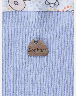 Pijama Feminino Adulto Manga Longa e Calça Com Punhos