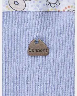 Pijama Feminino Adulto Manga Longa e Calça Com Punhos