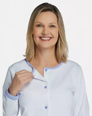 Pijama Feminino Adulto Manga Longa e Calça Moletinho