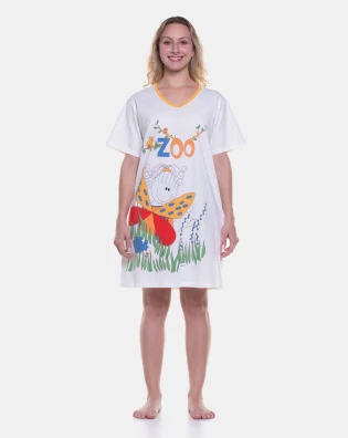 Camisão manga curta                