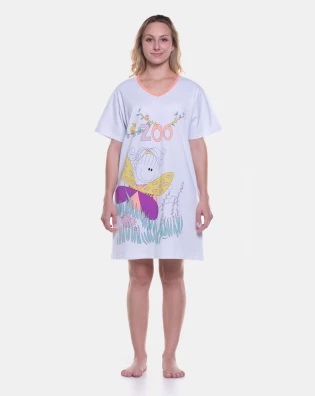 Camisão manga curta        