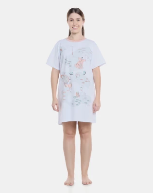 Camisão manga curta                 