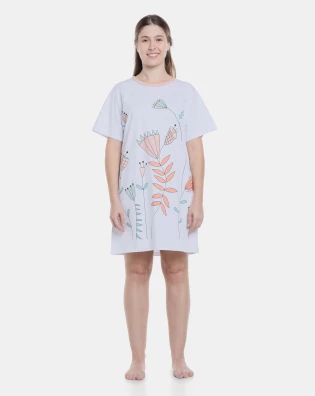 Camisão manga curta            