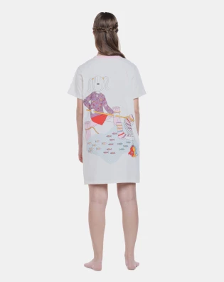 Camisão manga curta                      