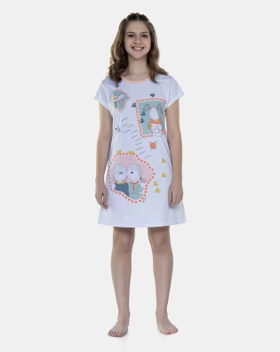 Camisão Manga Curta Cinturado