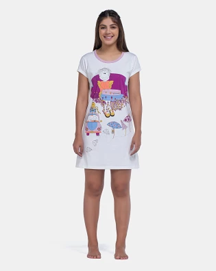 Camisão Manga Curta Cinturado