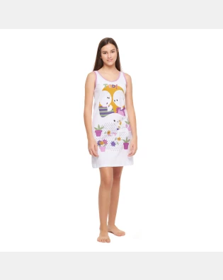 Camisola Feminino Adulto Regata Acinturado