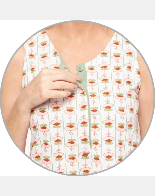 Homewear camisola clássica regata    
