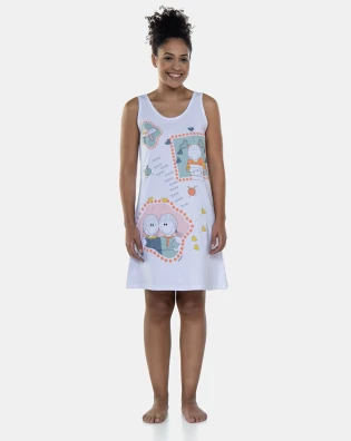 Loja Online Sonhart | Camisola Feminina Regata Média Pat e Annie
